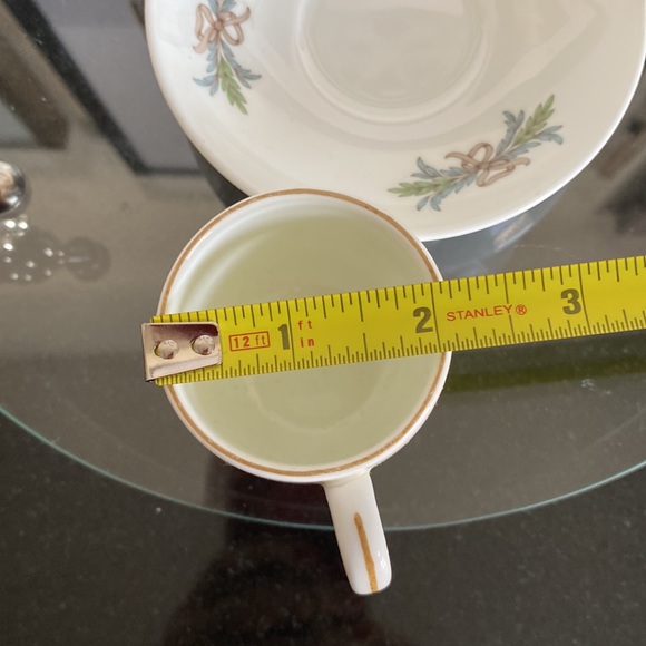1946 Canadian Pacific Mintons Demi tasse cup & saucer - Picture 10 of 12